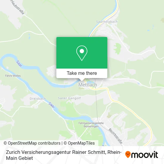 Карта Zurich Versicherungsagentur Rainer Schmitt