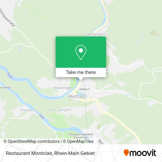 Карта Restaurant Montclair