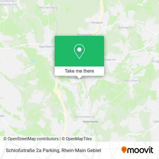 Карта Schloßstraße 2a Parking
