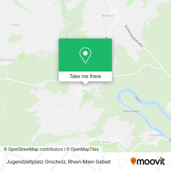 Карта Jugendzeltplatz Orscholz