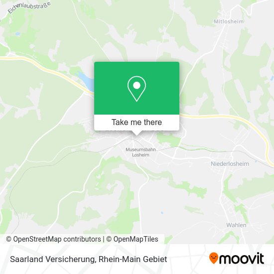 Карта Saarland Versicherung