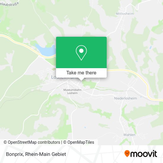 Карта Bonprix