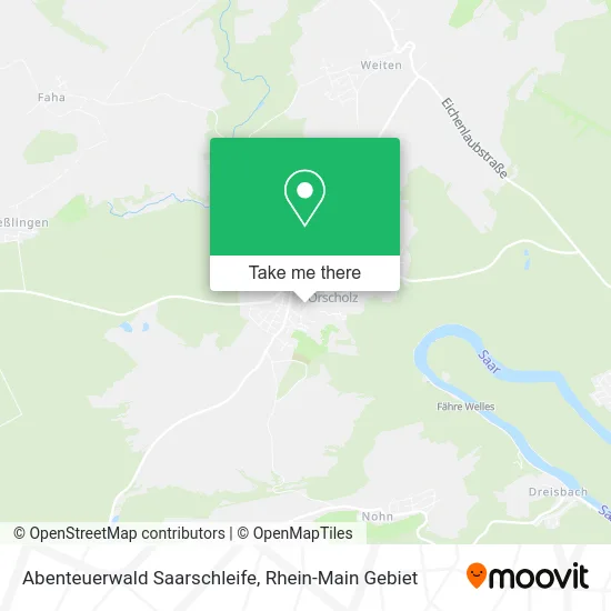 Карта Abenteuerwald Saarschleife