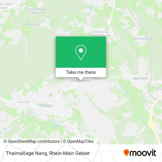 Карта Thaimaßage Nang