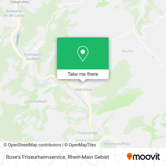 Карта Rose's Friseurheimservice