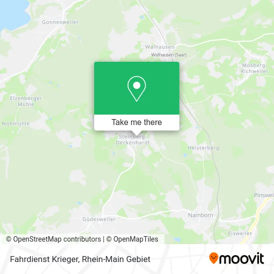 Карта Fahrdienst Krieger