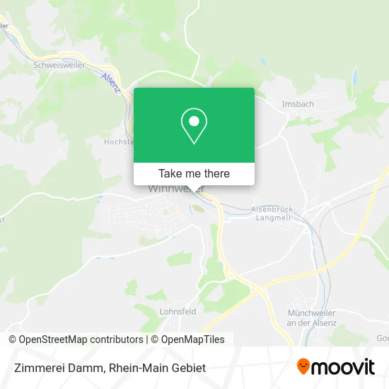 Карта Zimmerei Damm