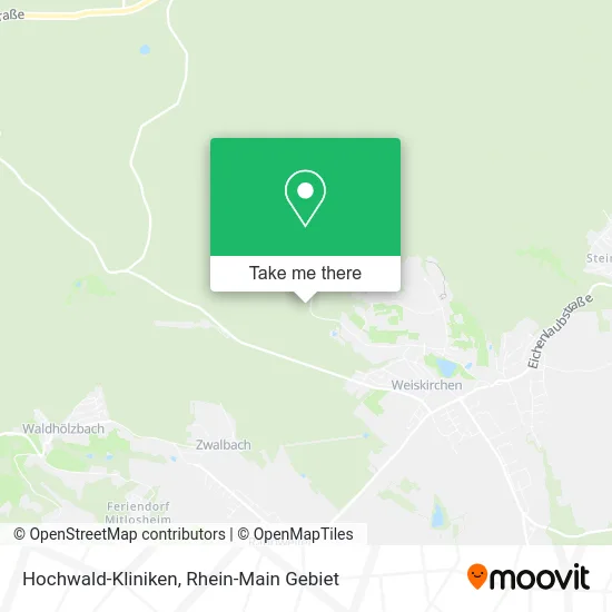 Карта Hochwald-Kliniken