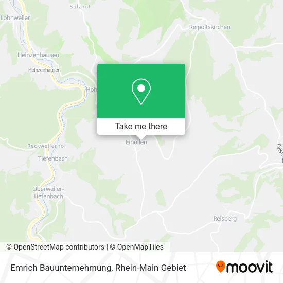 Карта Emrich Bauunternehmung