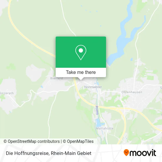 Карта Die Hoffnungsreise