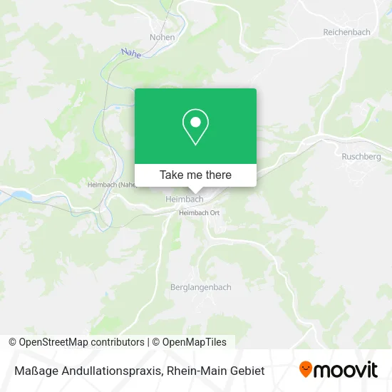 Карта Maßage Andullationspraxis