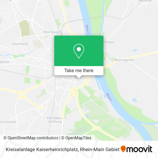 Карта Kreiselanlage Kaiserheinrichplatz