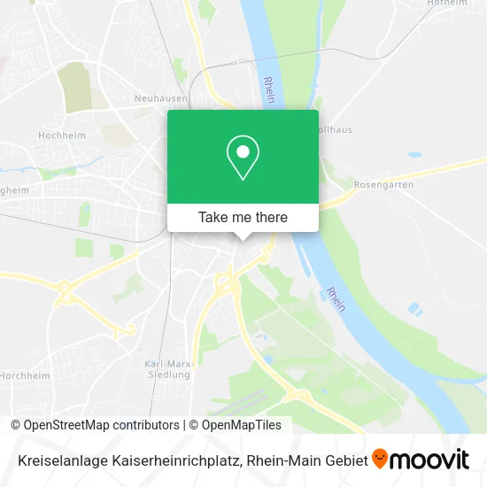 Карта Kreiselanlage Kaiserheinrichplatz