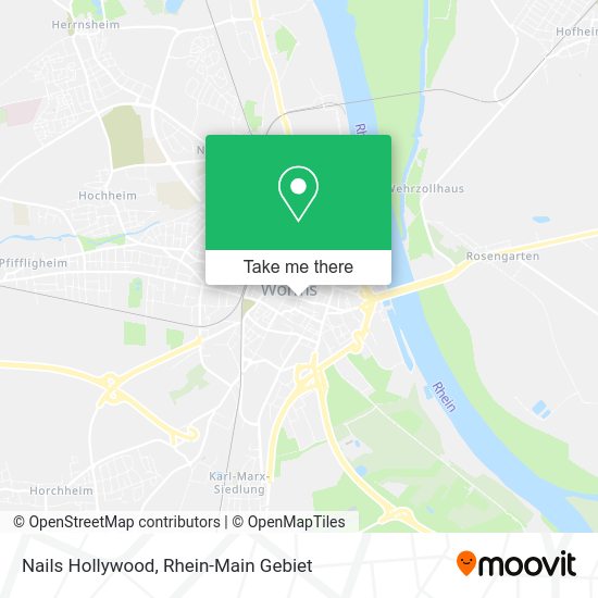 Карта Nails Hollywood