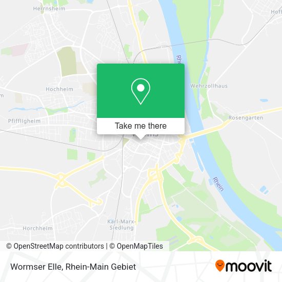 Карта Wormser Elle
