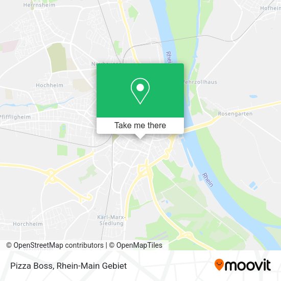 Карта Pizza Boss