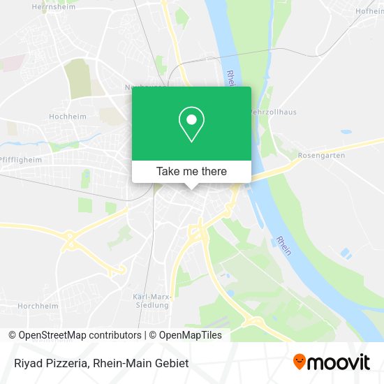 Карта Riyad Pizzeria