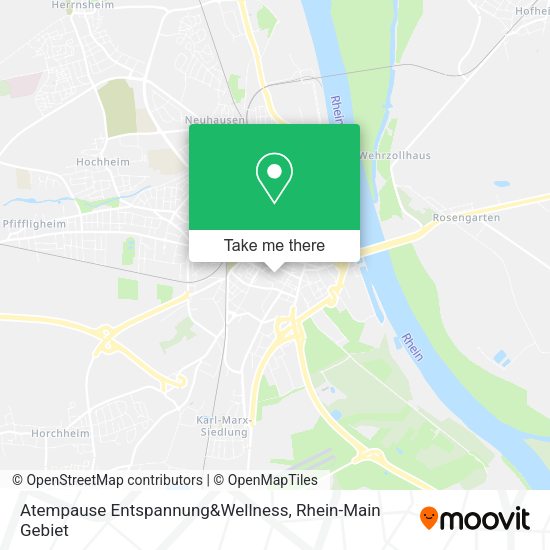 Карта Atempause Entspannung&Wellness