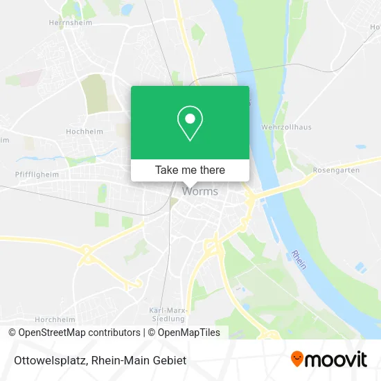 Карта Ottowelsplatz