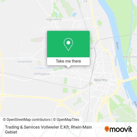 Карта Trading & Services Vollweiler E.Kfr