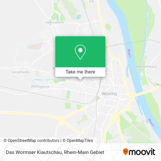 Карта Das Wormser Kiautschau