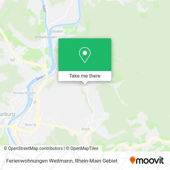 Ferienwohnungen Weitmann map