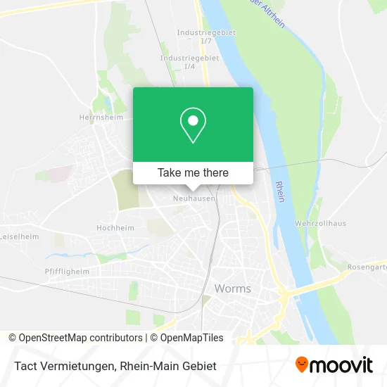 Карта Tact Vermietungen