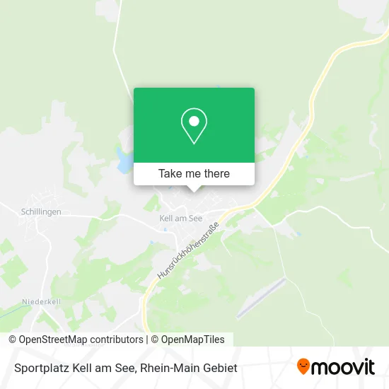 Карта Sportplatz Kell am See