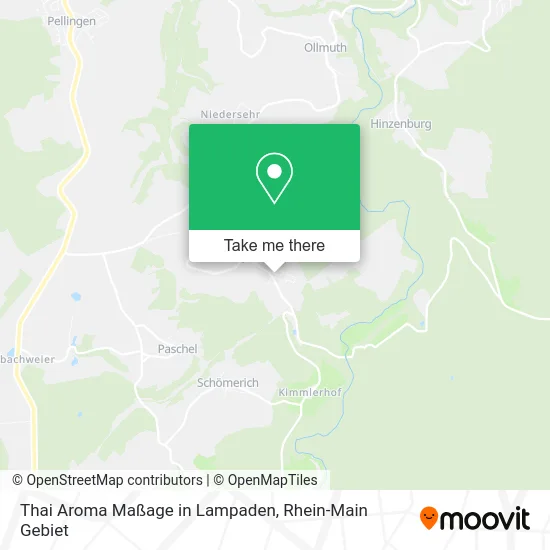 Карта Thai Aroma Maßage in Lampaden