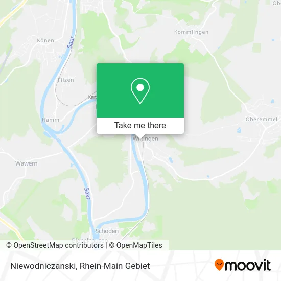 Карта Niewodniczanski