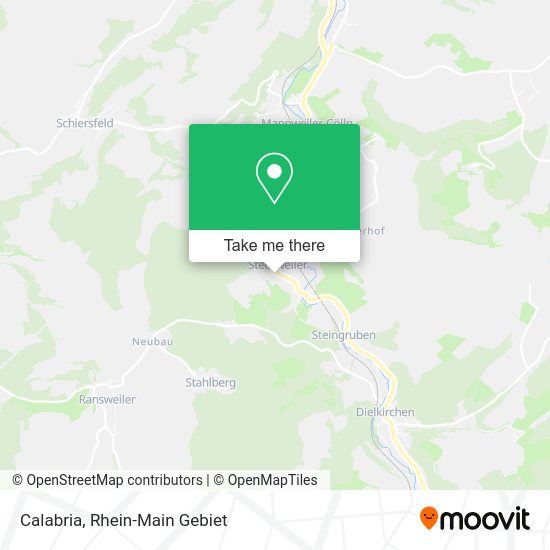 Карта Calabria