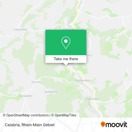 Карта Calabria