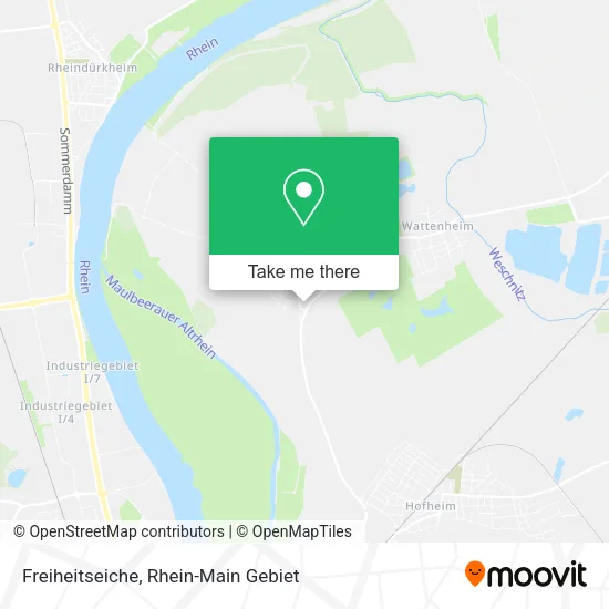 Карта Freiheitseiche
