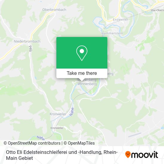 Карта Otto Eli Edelsteinschleiferei und -Handlung
