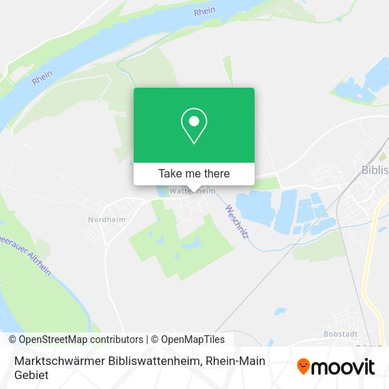 Карта Marktschwärmer Bibliswattenheim