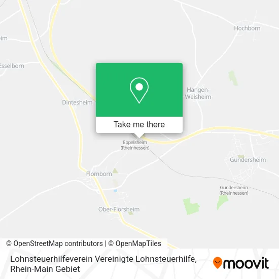 Карта Lohnsteuerhilfeverein Vereinigte Lohnsteuerhilfe