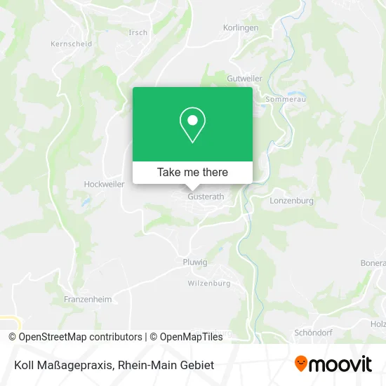 Карта Koll Maßagepraxis