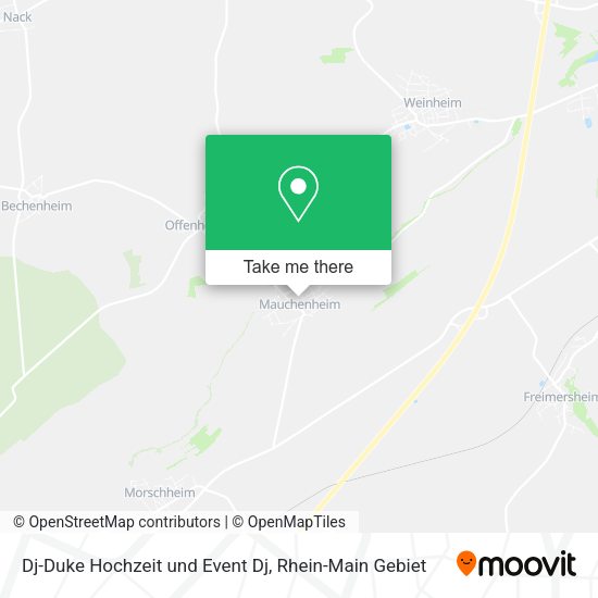 Карта Dj-Duke Hochzeit und Event Dj