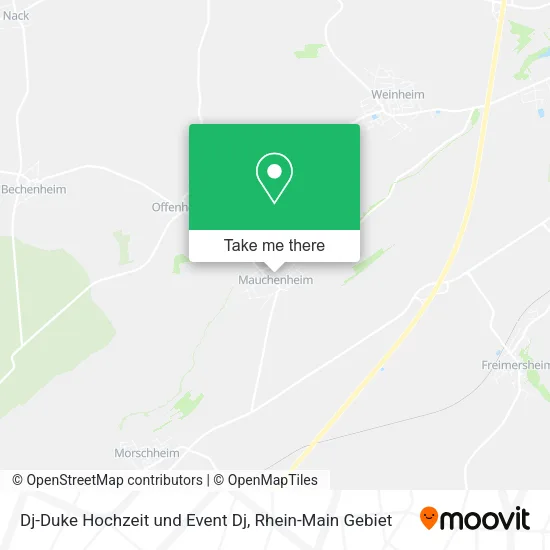 Карта Dj-Duke Hochzeit und Event Dj