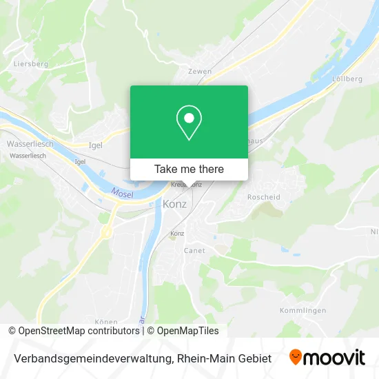 Карта Verbandsgemeindeverwaltung