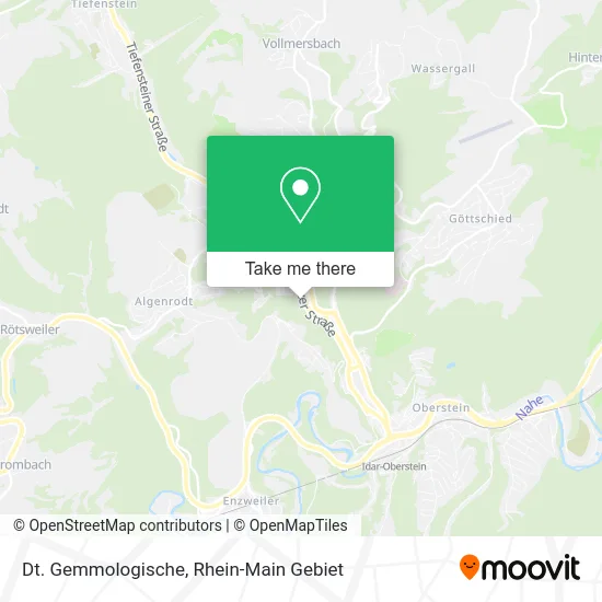 Карта Dt. Gemmologische