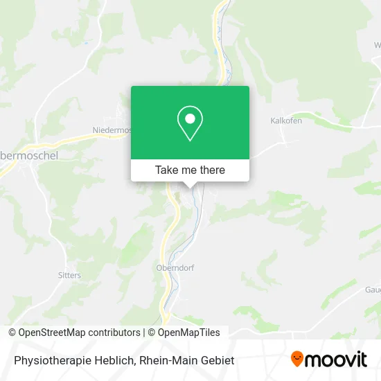 Карта Physiotherapie Heblich