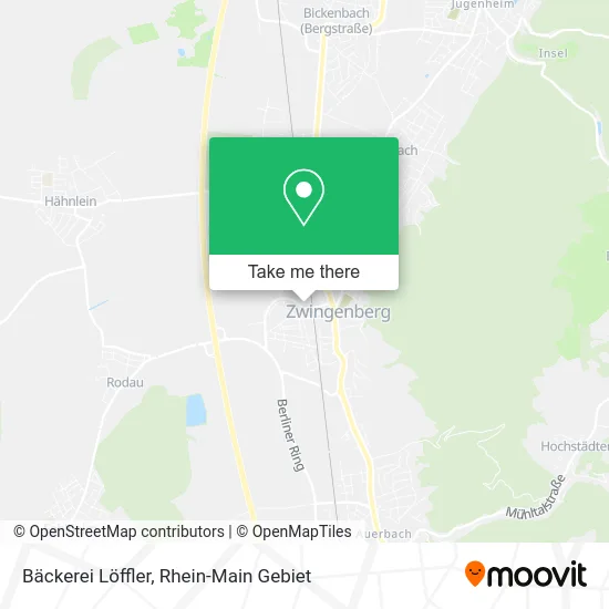 Карта Bäckerei Löffler