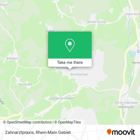 Карта Zahnarztpraxis