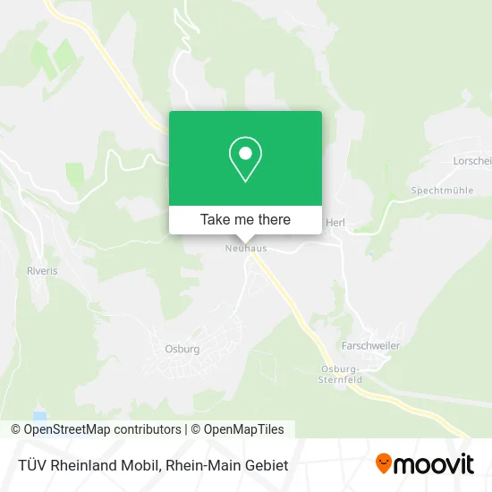 Карта TÜV Rheinland Mobil