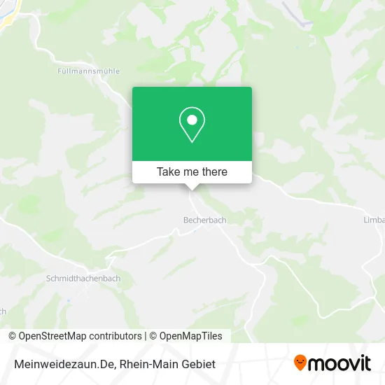 Карта Meinweidezaun.De