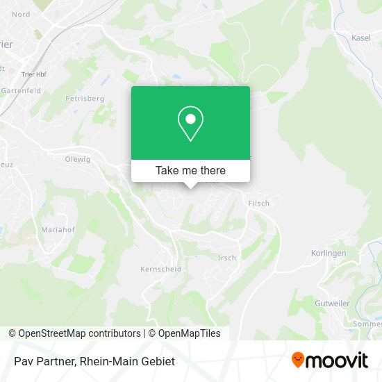 Карта Pav Partner