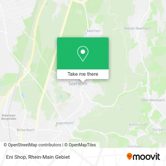 Eni Shop map