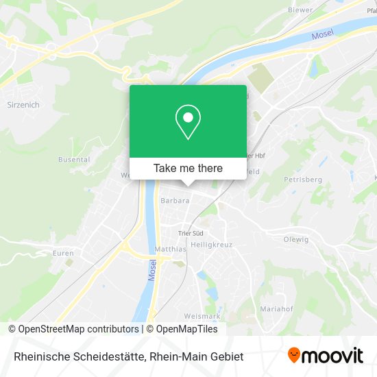 Карта Rheinische Scheidestätte