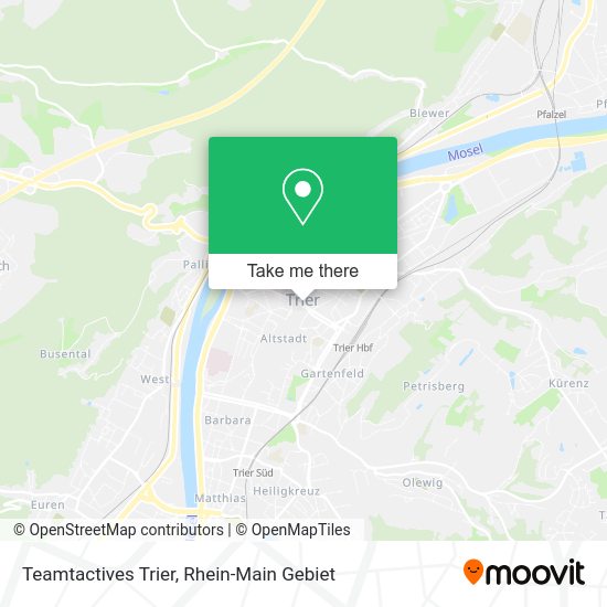 Карта Teamtactives Trier